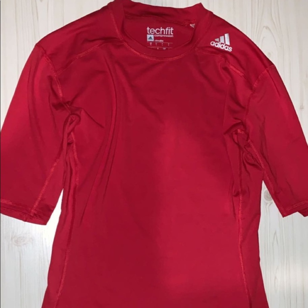 Men's adidas muscle mid sleeve t shirt